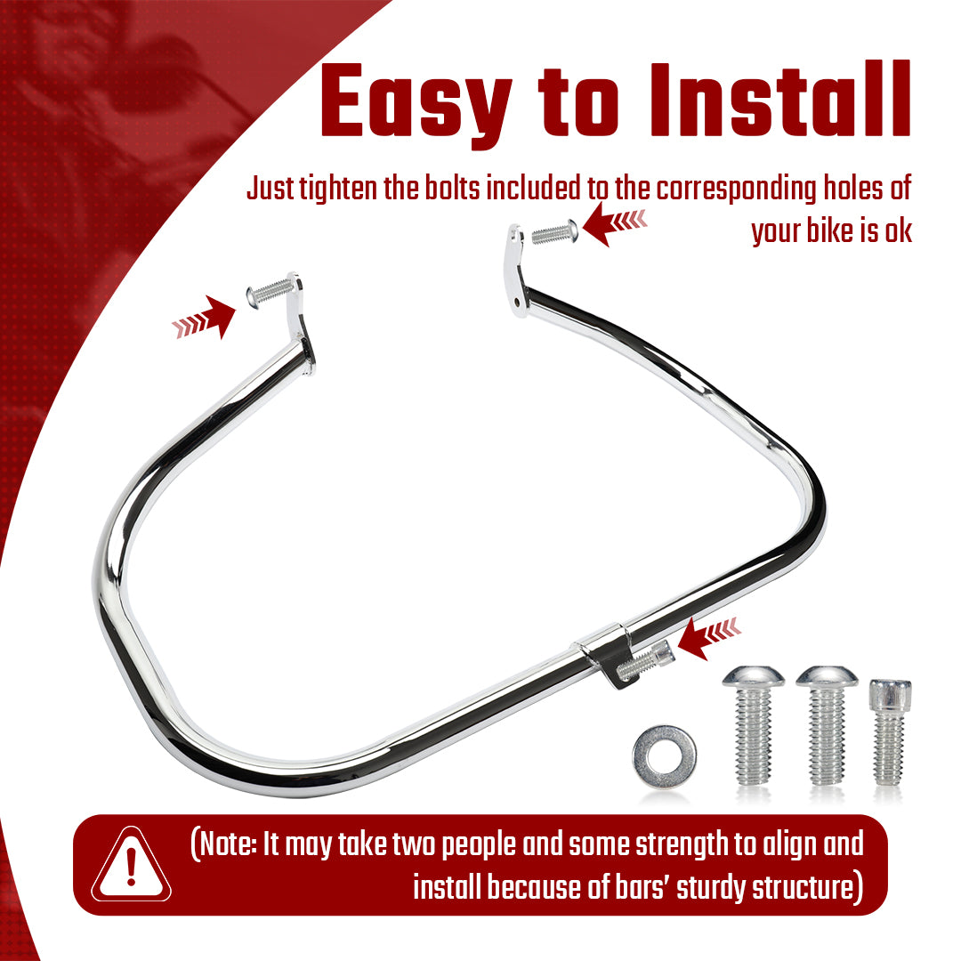 Engine Guard Crash Bar 1.25" for 2000-2017 Harley Softail