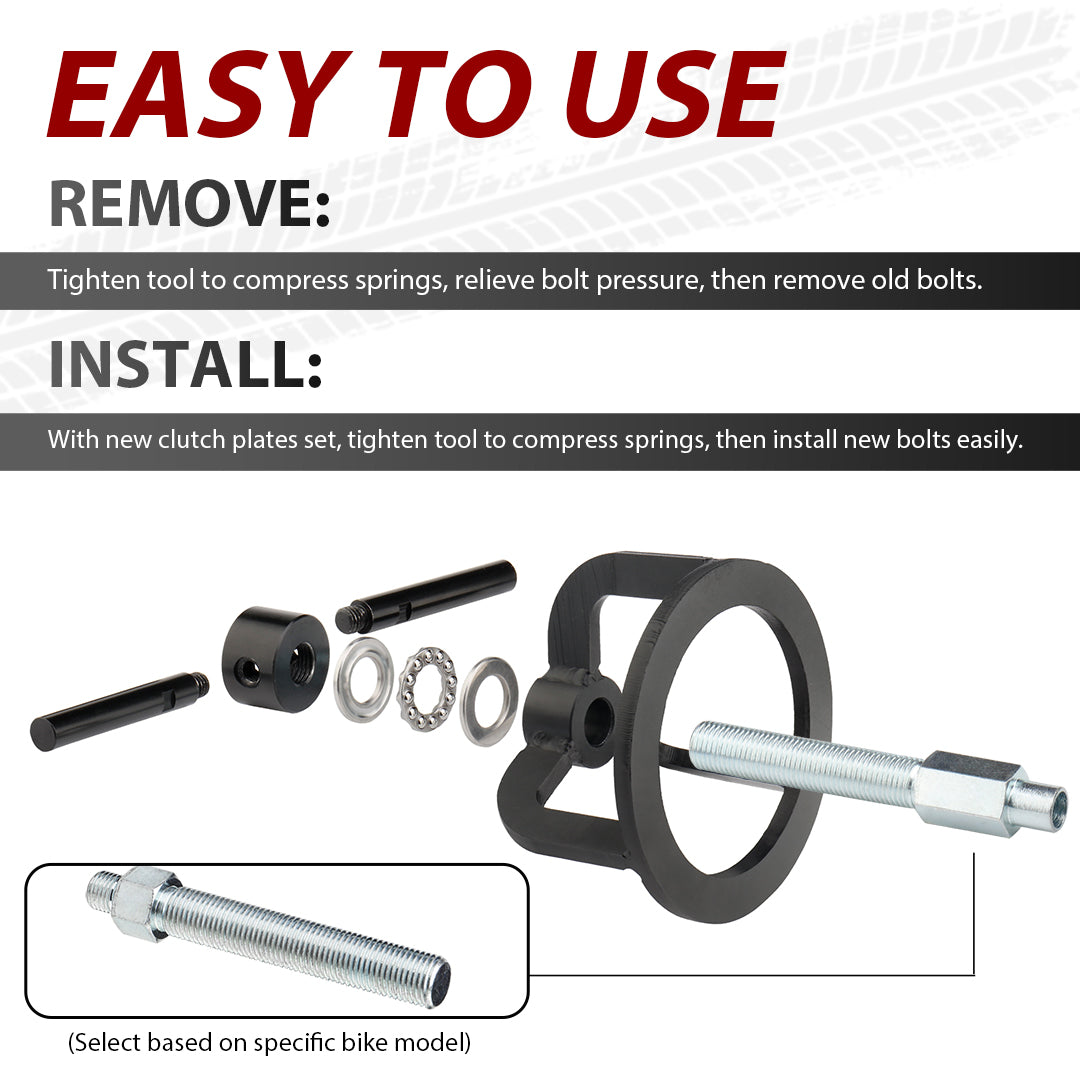 Clutch Spring Compressor Compression Tool for 1990-2007 Harley Touring/Softail/Dyna/Sportster