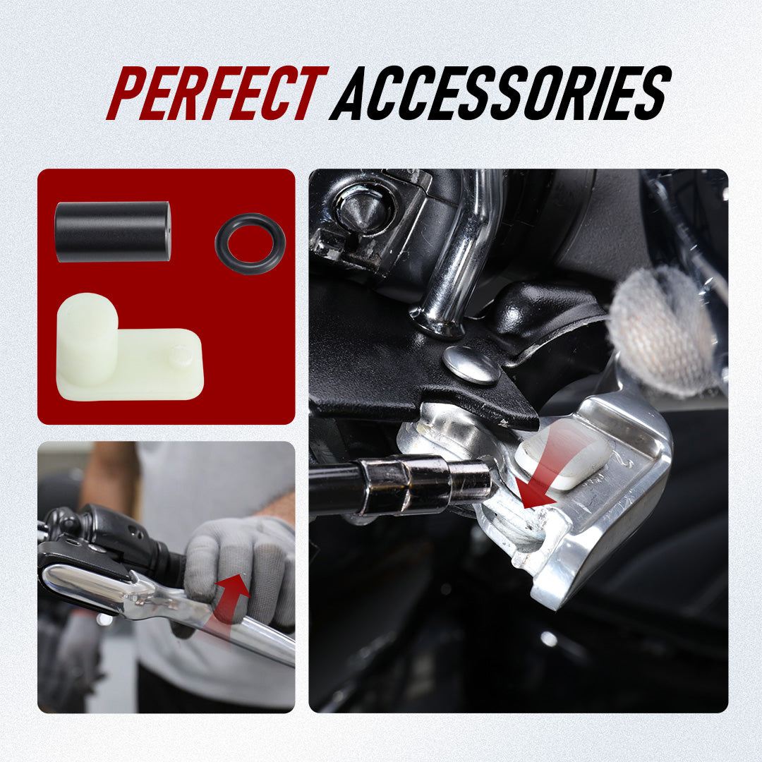 Extended Length Clutch Cable for 2007-Later Harley Touring/Softail/Dyna