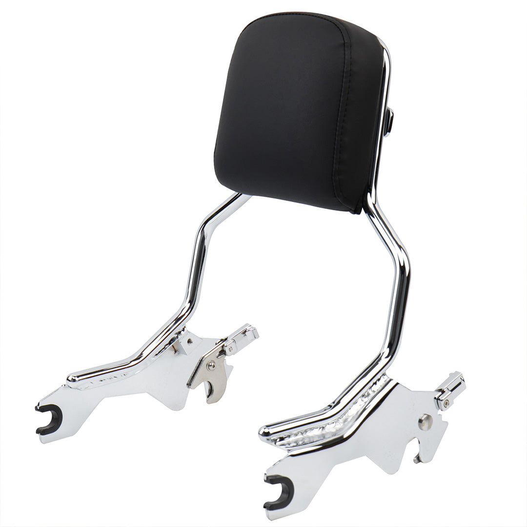 Detachable Backrest Sissy Bar Upright with Pad for 2018-later Softail Fat Bob 114 FXFB FXFBS models