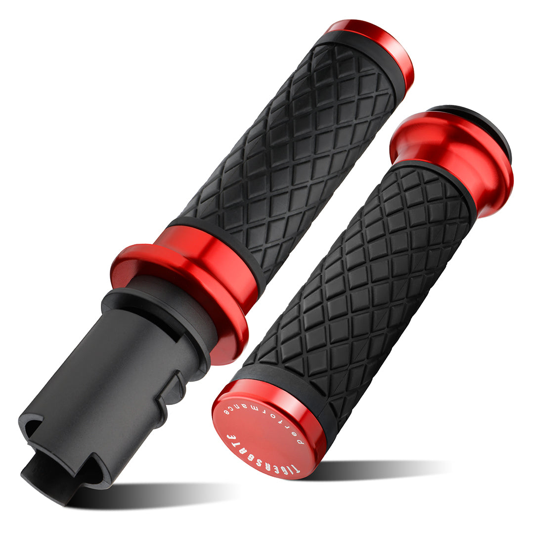 Electronic Throttle Handlebar Hand Grips with Front & Rear End Cap for Harley Softail Street/Road Glide 2023-Later