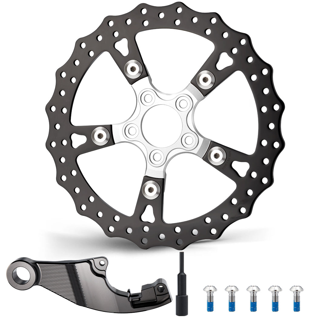 13 Inches Rear Brake Disc Single Floating Rotor for Harley 2008-2017 Softail