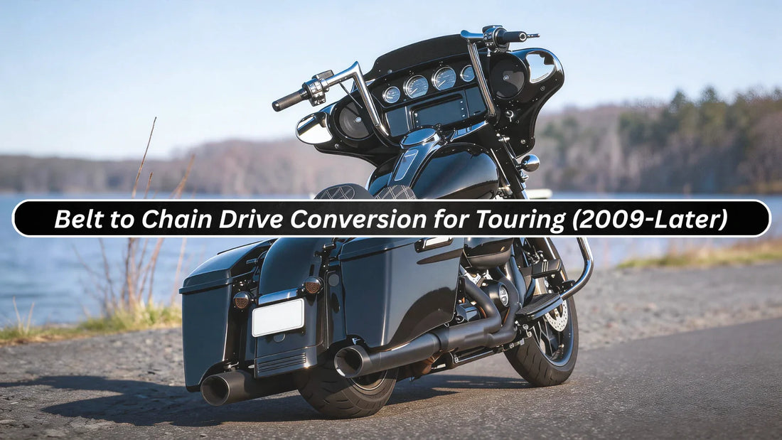 Chain Drive Conversion Teardown for Harley-Davidson Touring Models (2009-Later)