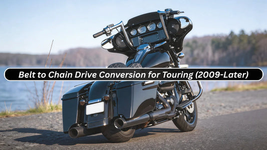 Chain Drive Conversion Teardown for Harley-Davidson Touring Models (2009-Later)