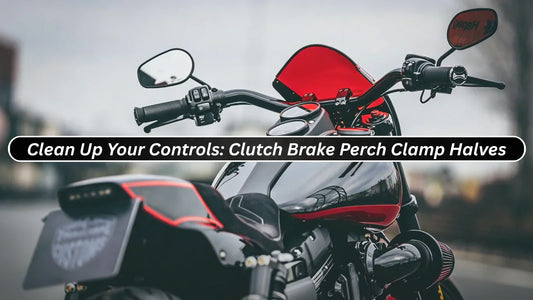 Clean Up Your Controls: Clutch Brake Perch Clamp Halves for Harley-Davidson 1996-Later