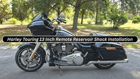 Harley Touring 13 Inch Remote Reservoir Shock Installation