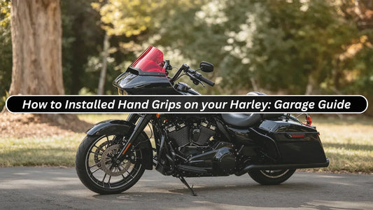 How to Installed Hand Grips on your Harley: Garage Guide