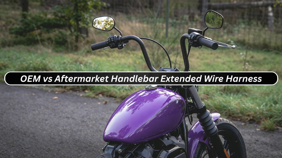 OEM vs Aftermarket Handlebar Extended Wire Harness