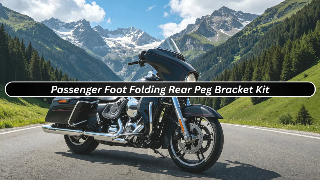 Passenger Foot Folding Rear Peg Bracket Kit