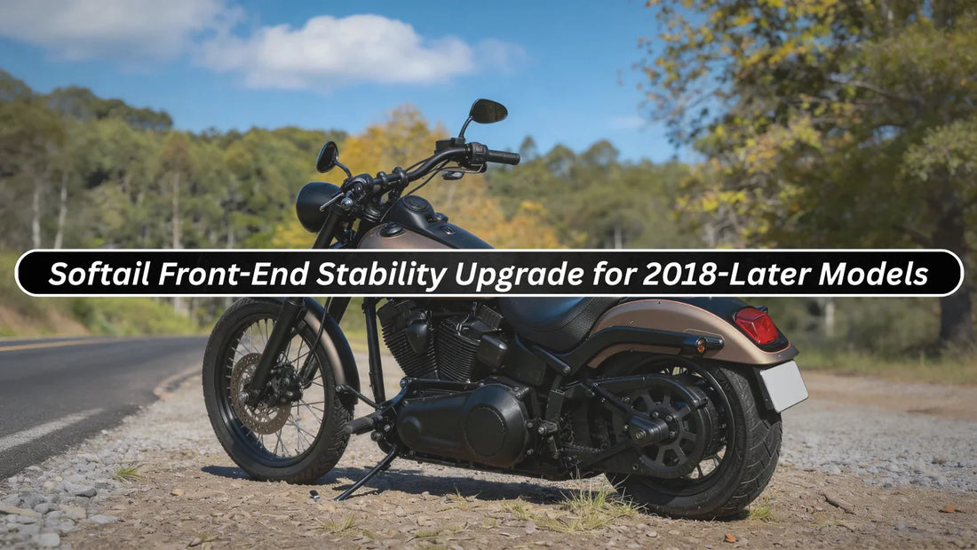 Softail Front-End Stability Upgrade: Cycparts 5-Piece Fork Brace for 2018-Later Models