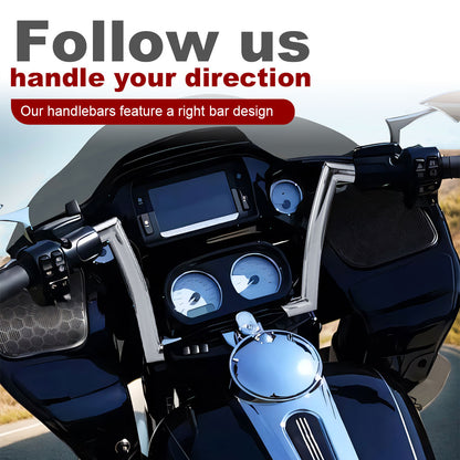 1-1/2 Inch Fat Handlebar for Harley Touring Road Glide 2015-2023