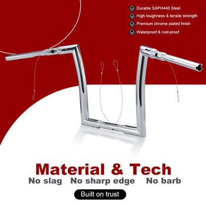 1-1/2 Inch Fat Handlebar for Harley Touring Road Glide 2015-2023