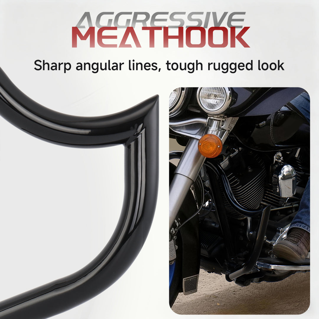 1.5" Crash Bar Detachable Engine Guard Highway Bar for Harley Touring 1997-2008