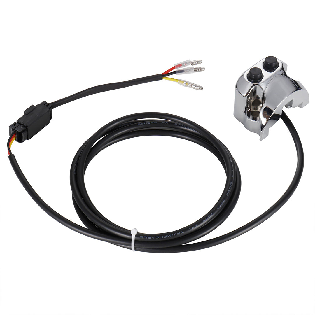 1 Inch Handlebar Air Ride Switch Controller Kit for Harley Dyna V-Rod Sportster with Aero, Aero-A