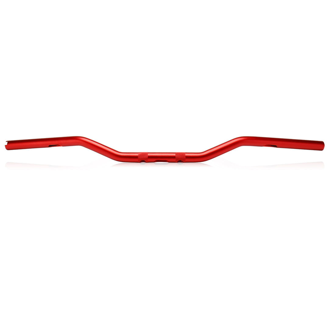 1" MX Style Handlebar 3" Rise CNC Aluminum Drag Bar For Harley Most Models