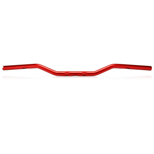 1" MX Style Handlebar 3" Rise CNC Aluminum Drag Bar For Harley Most Models