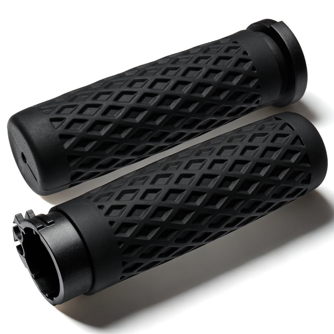 1" Silicone Handlebar Grips for Harley 2002-2017 V-Rod, 1996-Up Sportster XL, 1996-2007 Touring, 2008-2013 XR, 1996-2017 Dyna,1995-2015 Softail