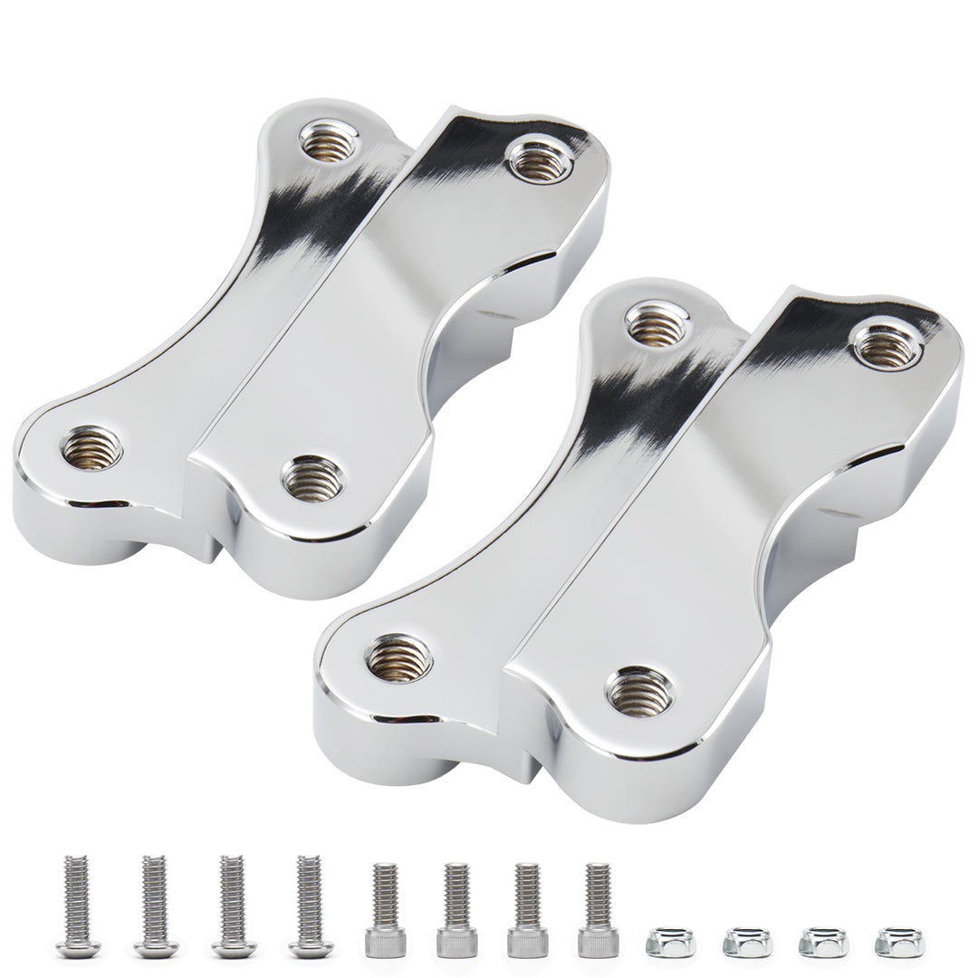 For Softail 1986-2017 Front Fender Spacers Bracket Relocator Riser Kit