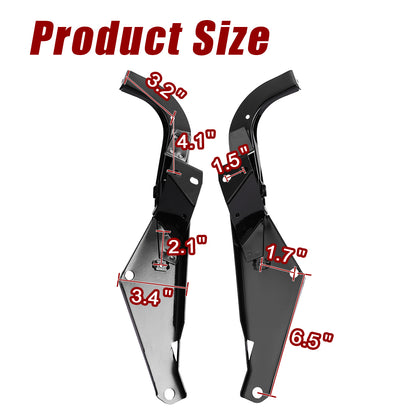For Touring 1996-2013 Batwing Head Fairing Support Bracket Outer