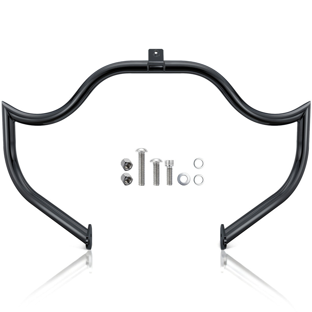 For Harley 1997-2008 Touring 1.25" Engine Guard Mustache/ Meathook Crash Bar
