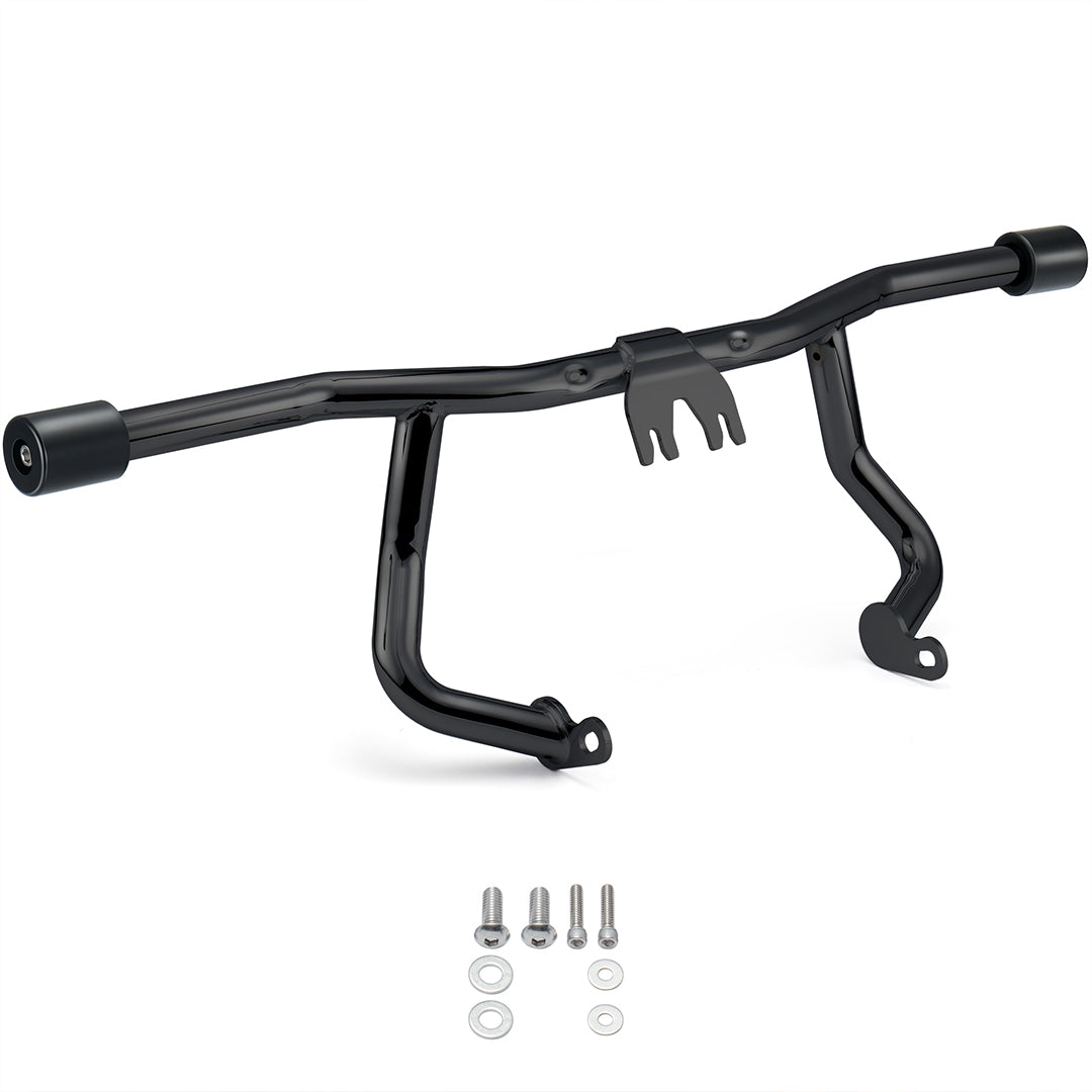 For Touring 1997-2013 1.25 Inch Fat Engine Guard Chopped Crash Bar