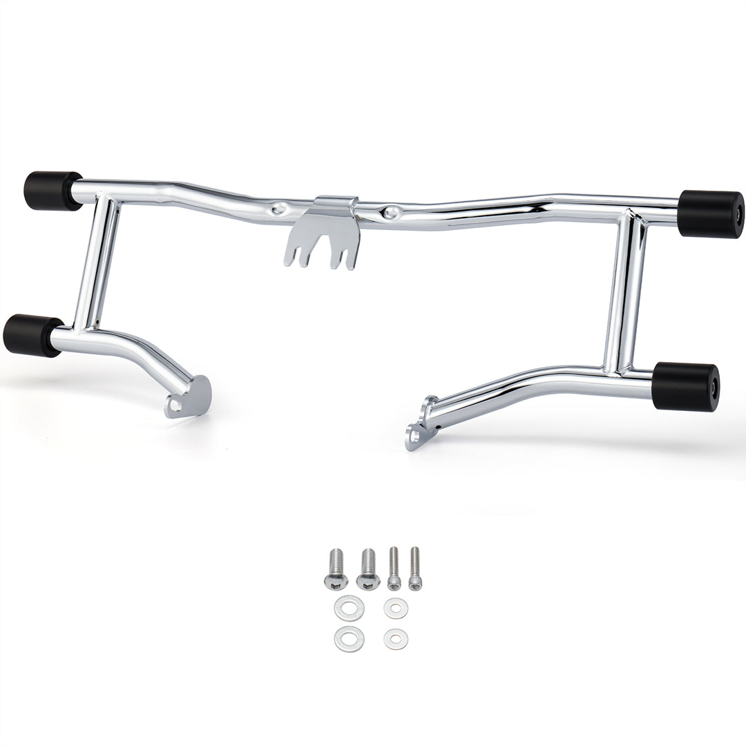 For Touring 1997-2013 1.25 Inch Fat Engine Guard Chopped Crash Bar
