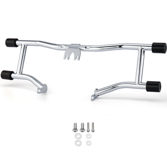 For Touring 1997-2013 1.25 Inch Fat Engine Guard Chopped Crash Bar