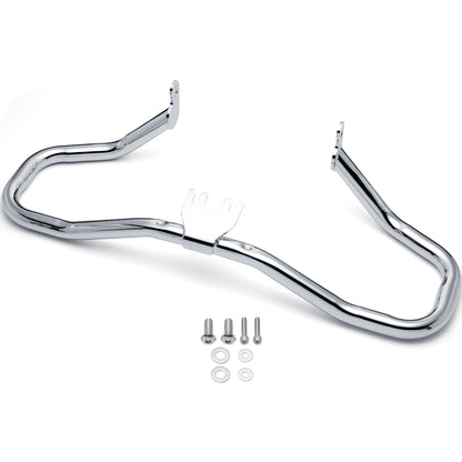 For Touring 1997-2013 1.25 Inch Fat Engine Guard Chopped Crash Bar