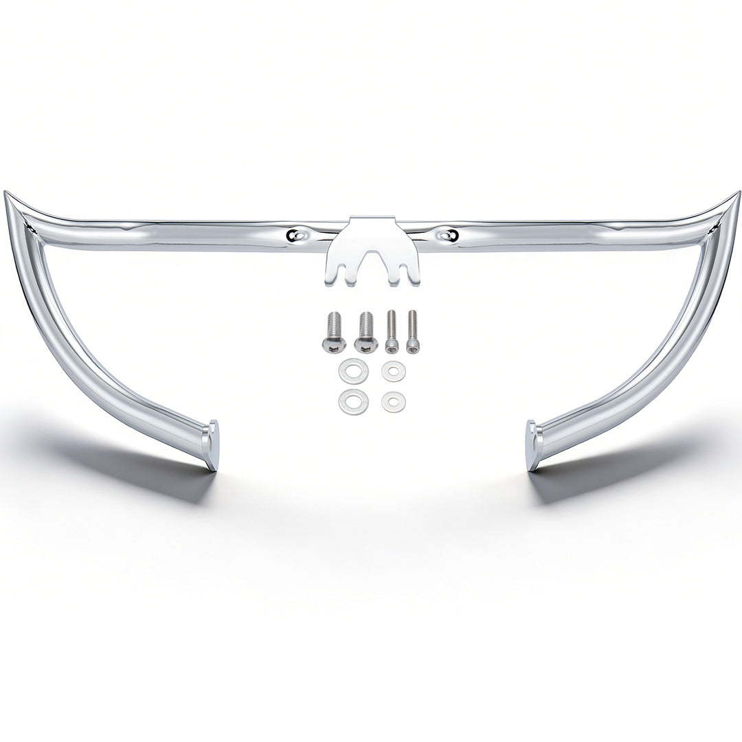 For Touring 1997-2013 1.25 Inch Fat Engine Guard Chopped Crash Bar