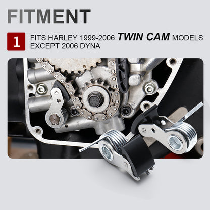 For Harley 1999-2006 Universal 2 Pcs Twin Cam Inner & Outer Chain Tensioner