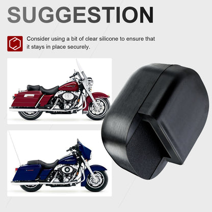 For Touring 2001-2006 Universal Kickstand Bumper Jiffy Stand Leg Rubber Pad