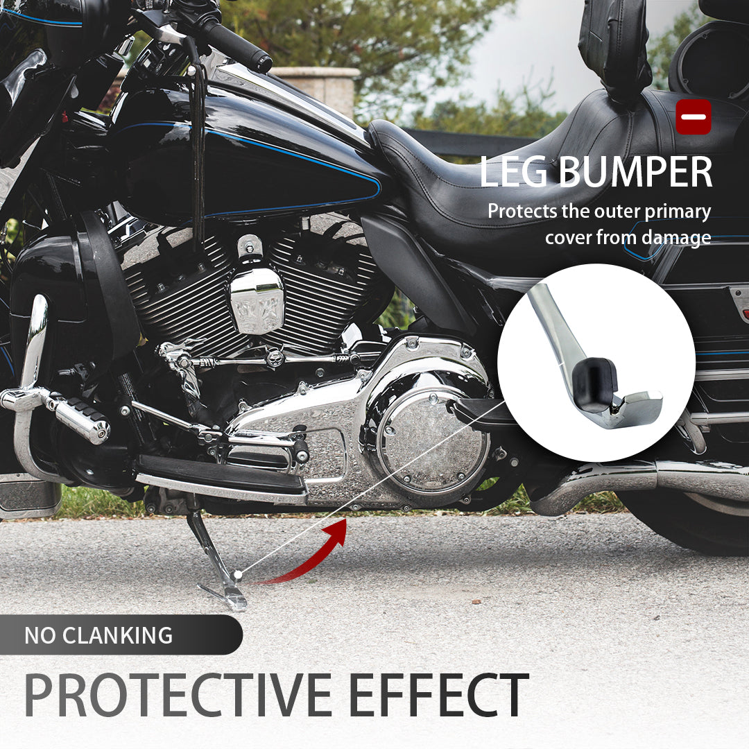 For Touring 2001-2006 Universal Kickstand Bumper Jiffy Stand Leg Rubber Pad