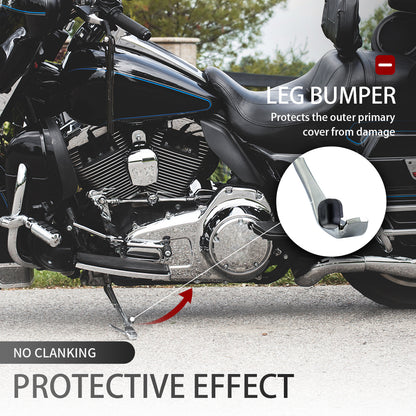 For Touring 2001-2006 Universal Kickstand Bumper Jiffy Stand Leg Rubber Pad