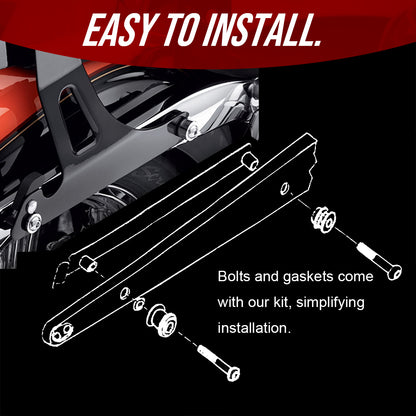2008-2017 Fat Bob Quick Release Sissy Bar Docking Hardware Kit