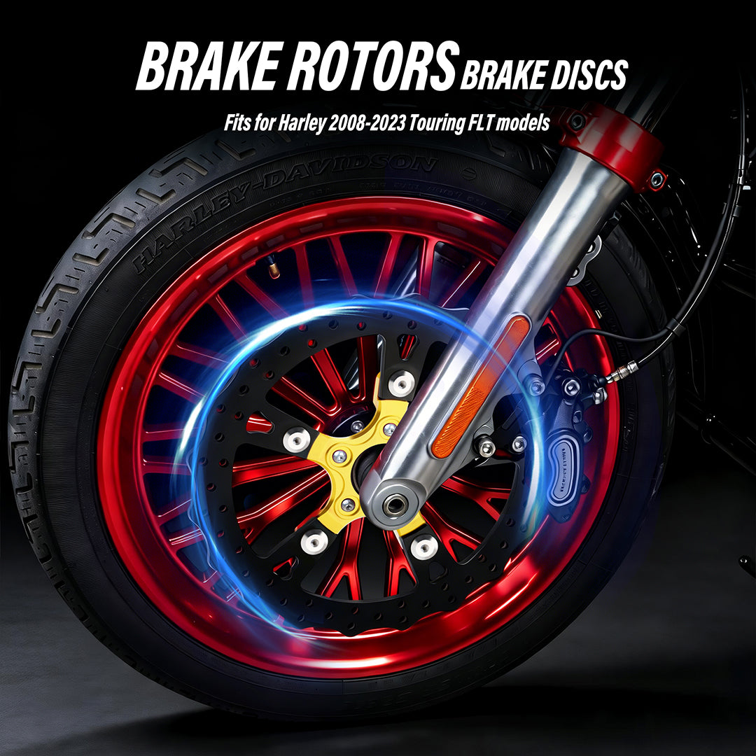 For Harley 2008-2023 Touring 13 Inch Rear Brake Disc Rotors