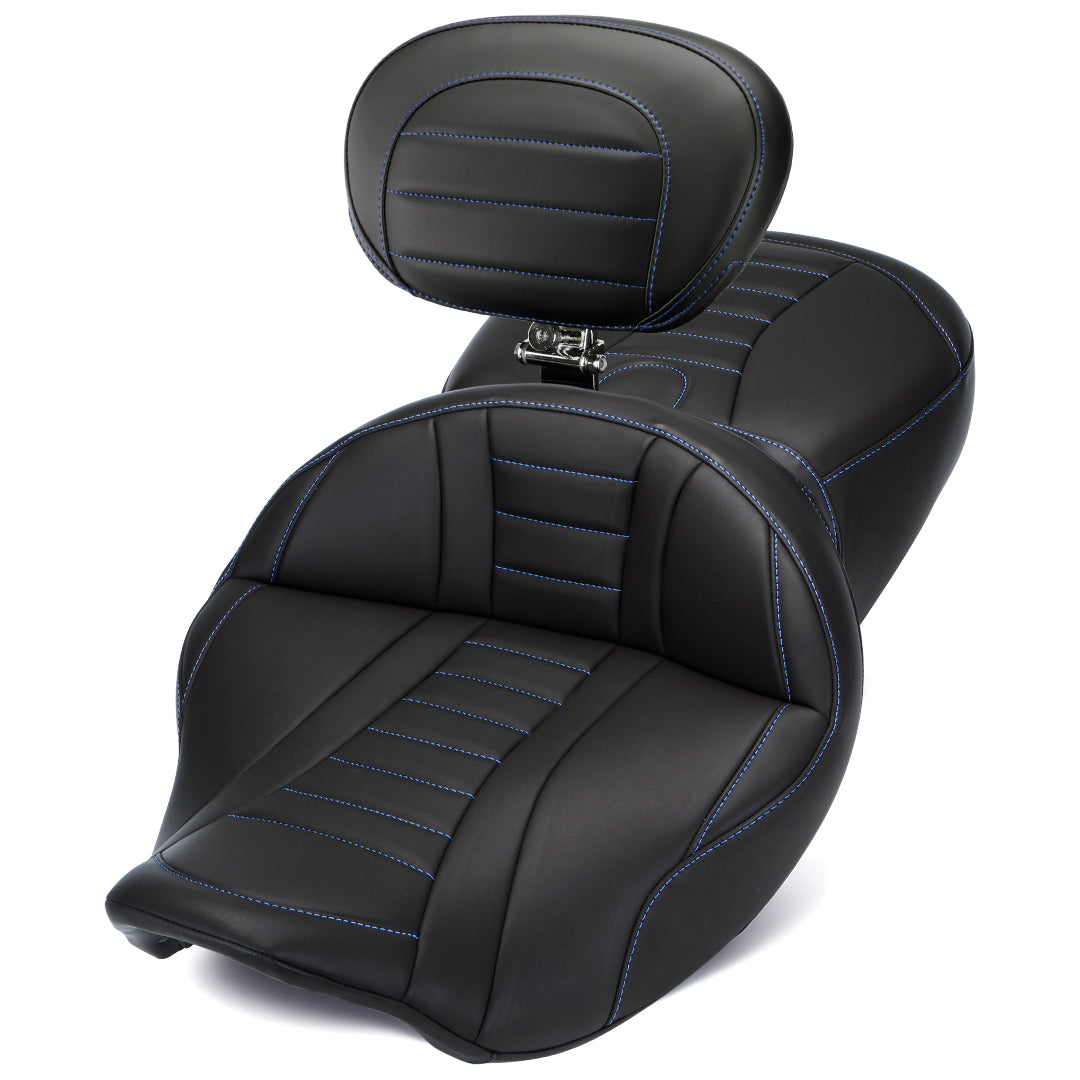 2008-2023 Touring One-Piece Seat with Rider Backrest