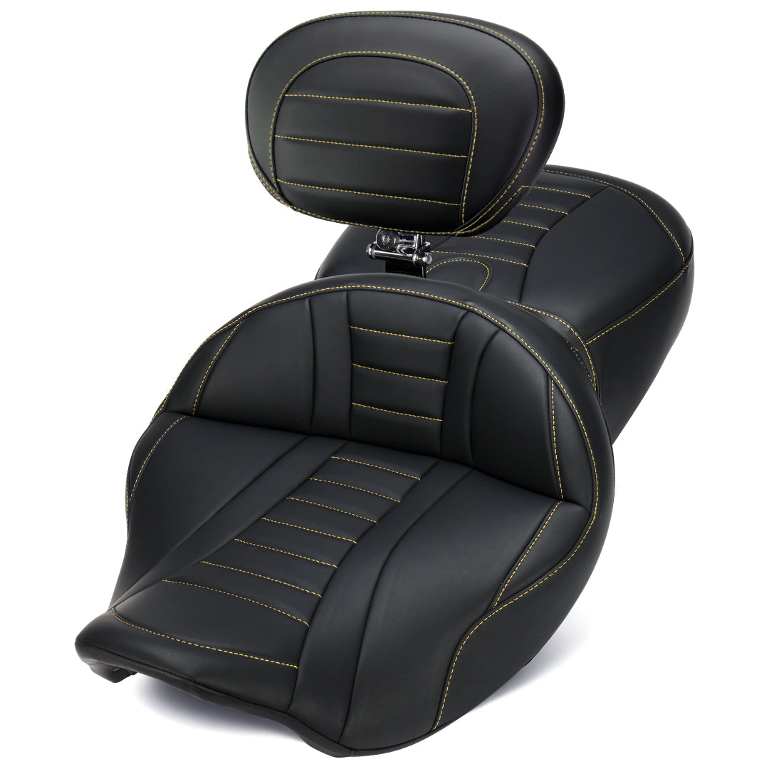 2008-2023 Touring One-Piece Seat with Rider Backrest