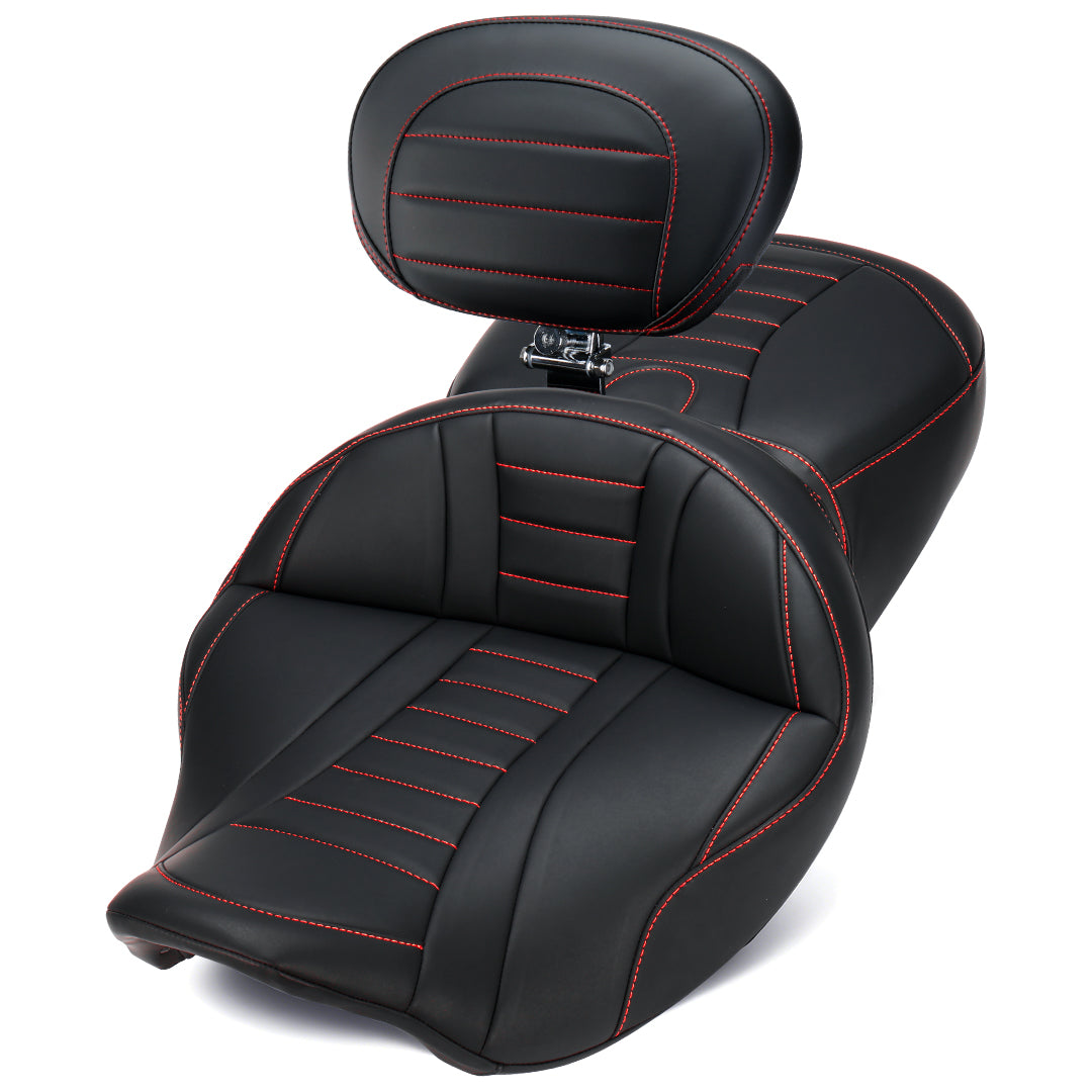 2008-2023 Touring One-Piece Seat with Rider Backrest