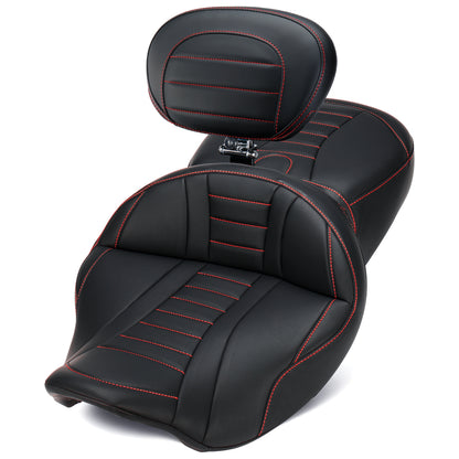 2008-2023 Touring One-Piece Seat with Rider Backrest