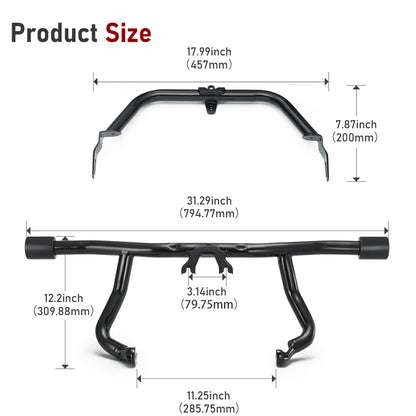 For Harley 2015-2023 Road Glide 1.25 Inch Engine Guard Highway Crash Bar