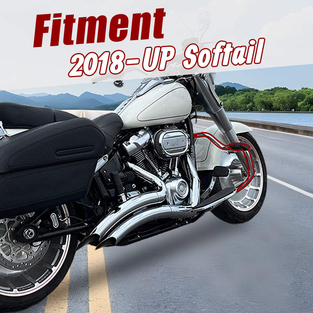 For Harley 2018-Later  Softail 1.25 Inch Engine Guard Highway Crash Bar