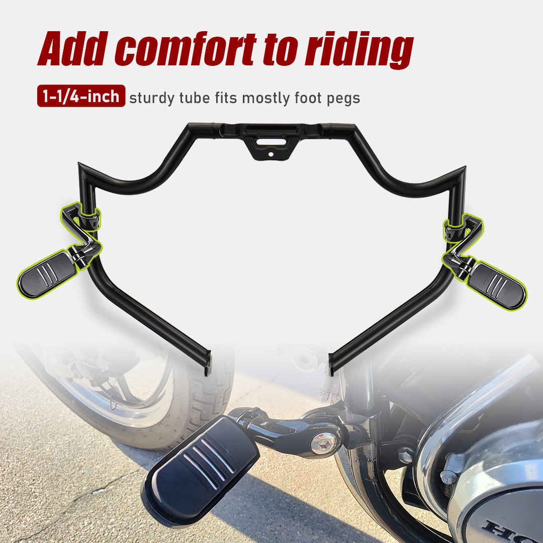 For Harley 2018-Later  Softail 1.25 Inch Engine Guard Highway Crash Bar