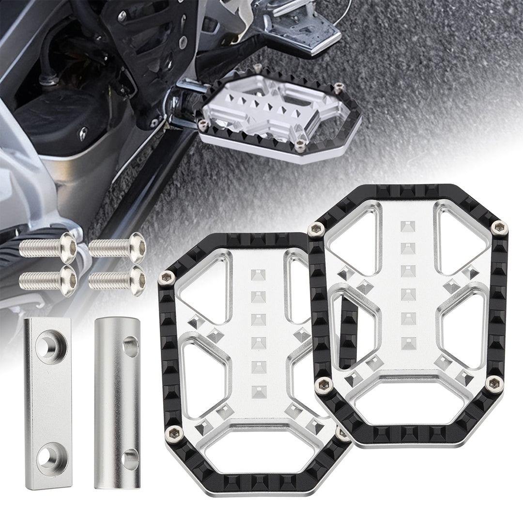 6061 Aluminum Wide Foot Pegs Pedal for Many 2013-up BMW