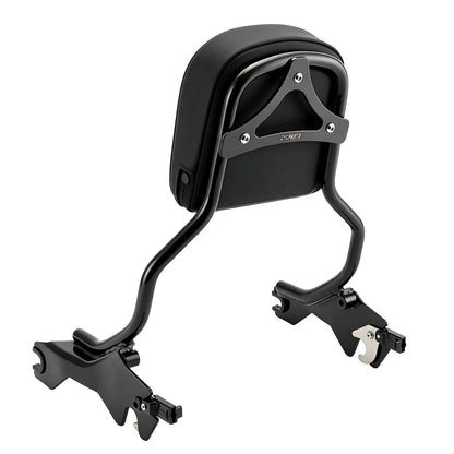 Detachable Backrest Sissy Bar Upright with Pad for 2018-later Softail Fat Bob 114 FXFB FXFBS models