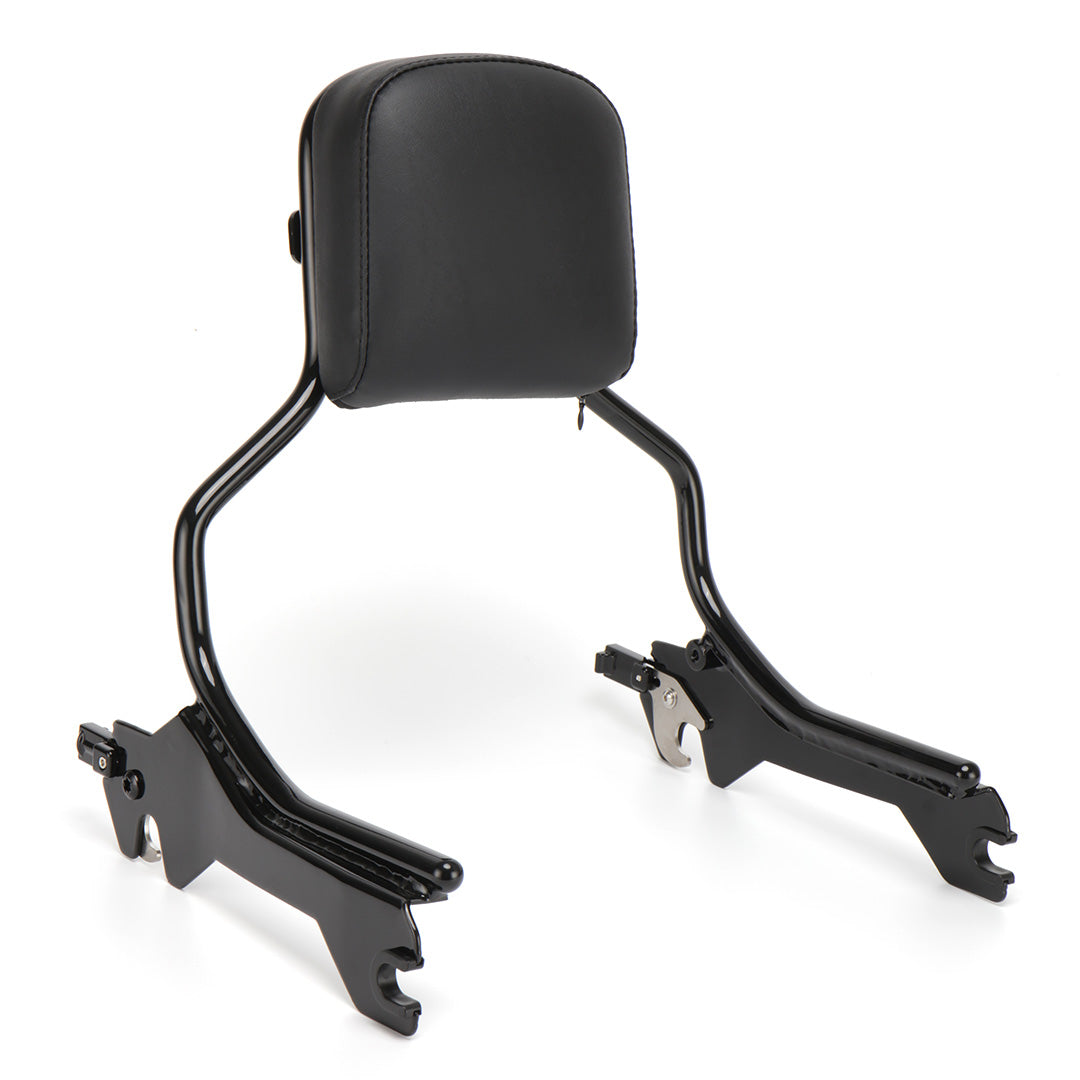 Detachable Backrest Sissy Bar Upright with Pad for 2018-later Softail Fat Bob 114 FXFB FXFBS models