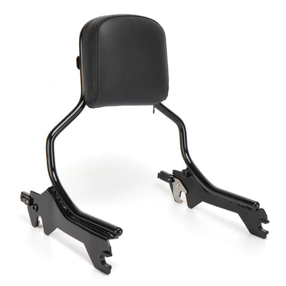 Detachable Backrest Sissy Bar Upright with Pad for 2018-later Softail Fat Bob 114 FXFB FXFBS models