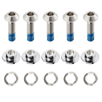 Front Brake Disc Rotor Hardware Bolts with Washers for Harley 2014-later Touring Models