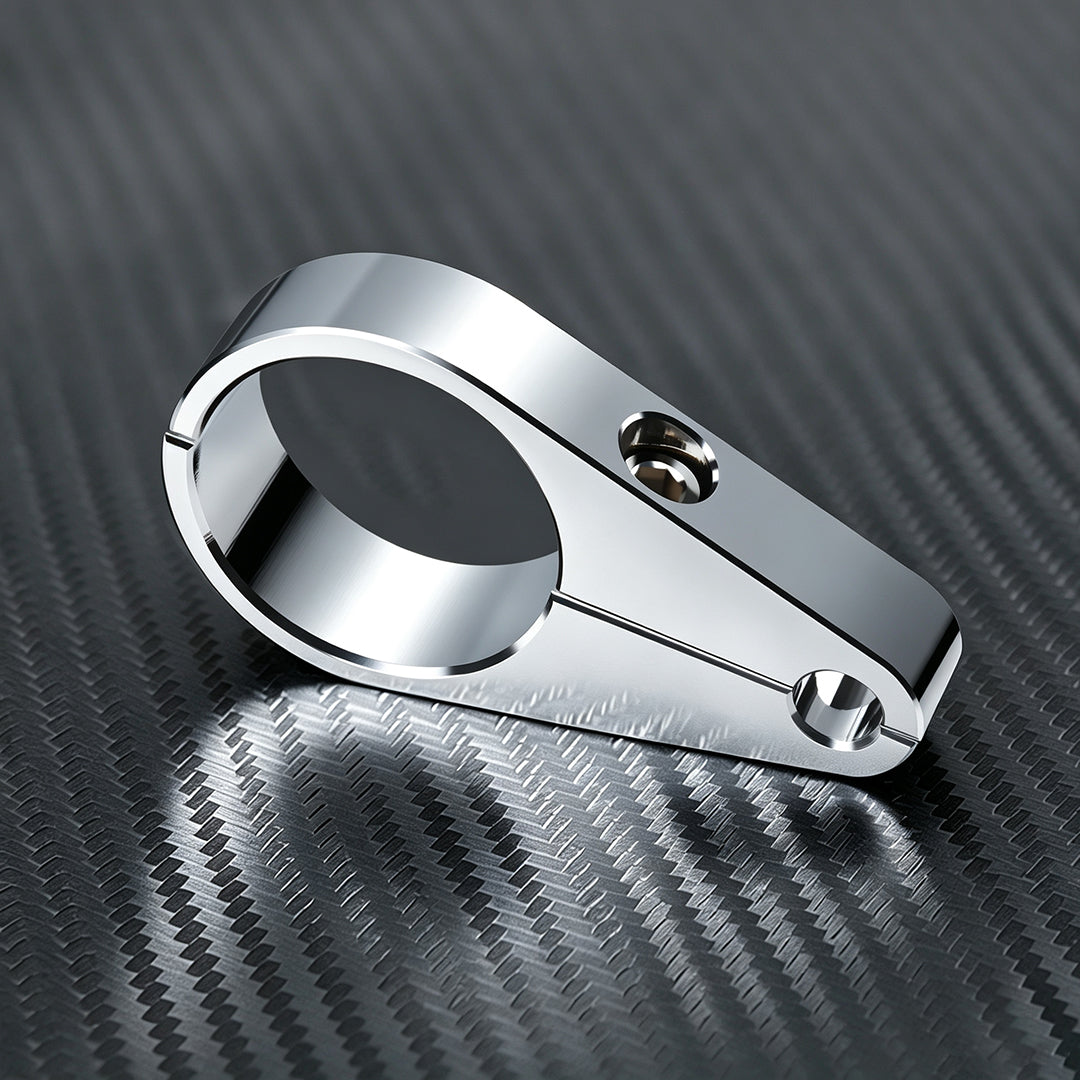 Handlebar Cable Clamp for Custom Builds Single Hole