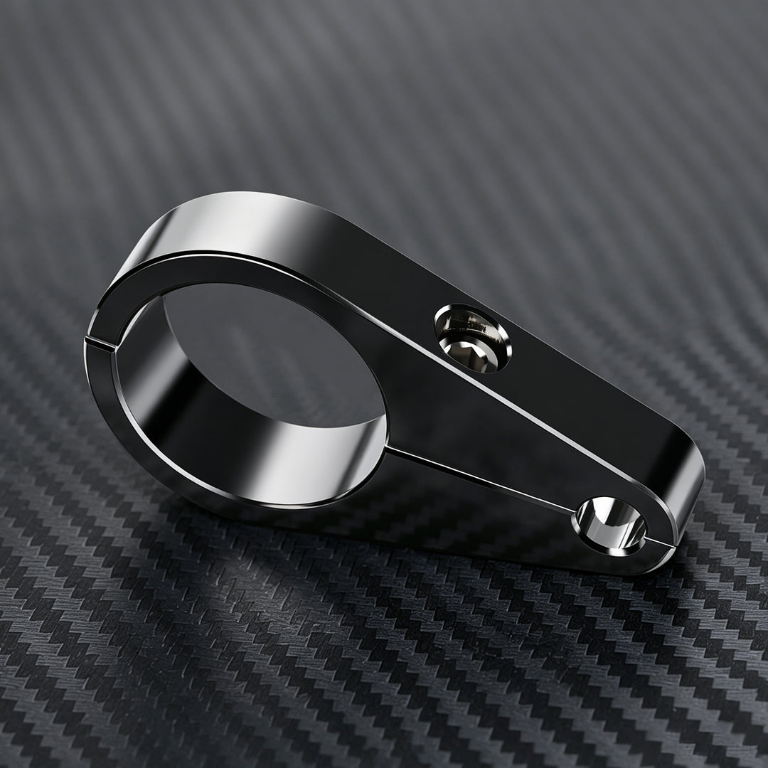 Handlebar Cable Clamp for Custom Builds Single Hole