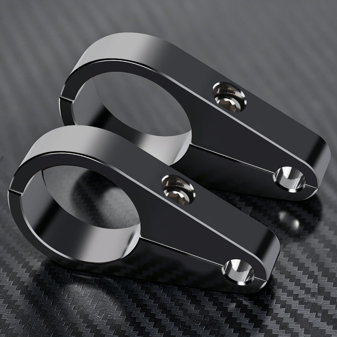 Handlebar Cable Clamp for Custom Builds Single Hole